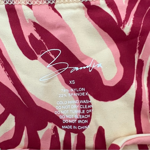 NEW Bamba Swim 2-Piece Marble Bikini Swimsuit Set Riviera Top & Rio Bottom XS/S - Picture 8 of 11